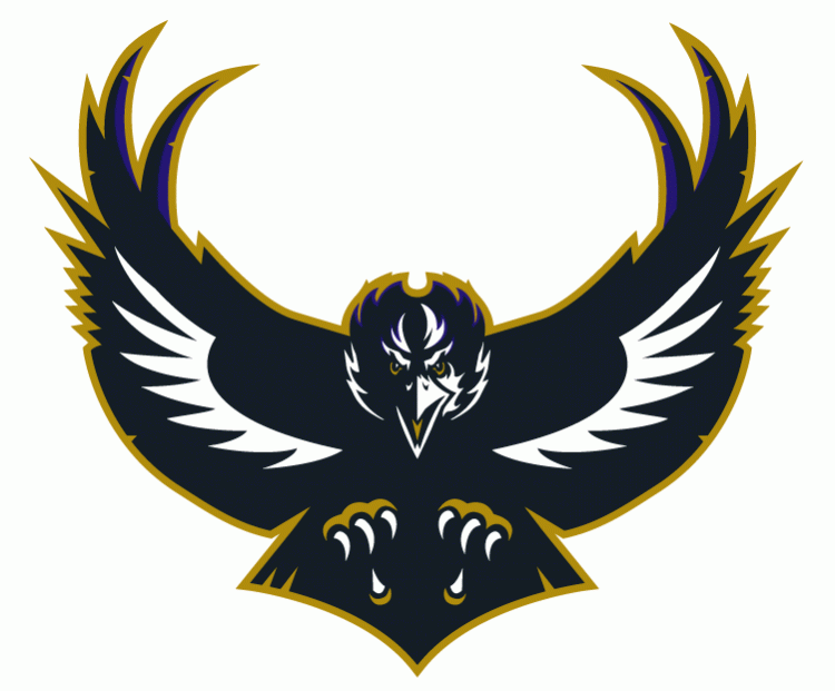 Baltimore Ravens 1996-1998 Alternate Logo v2 DIY iron on transfer (heat transfer)